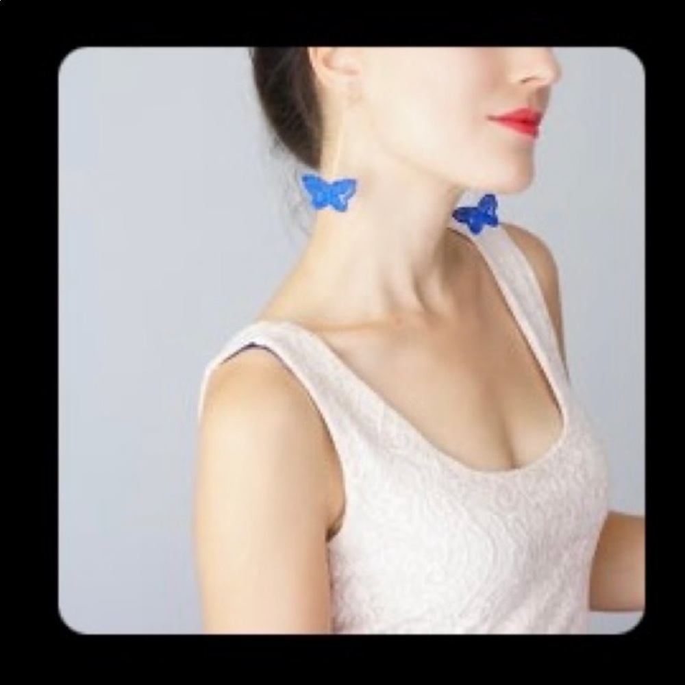2 Pairs of Handmade Lace Earrings from Turkey